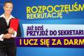 Roznoszenie ulotek/plakatowanie